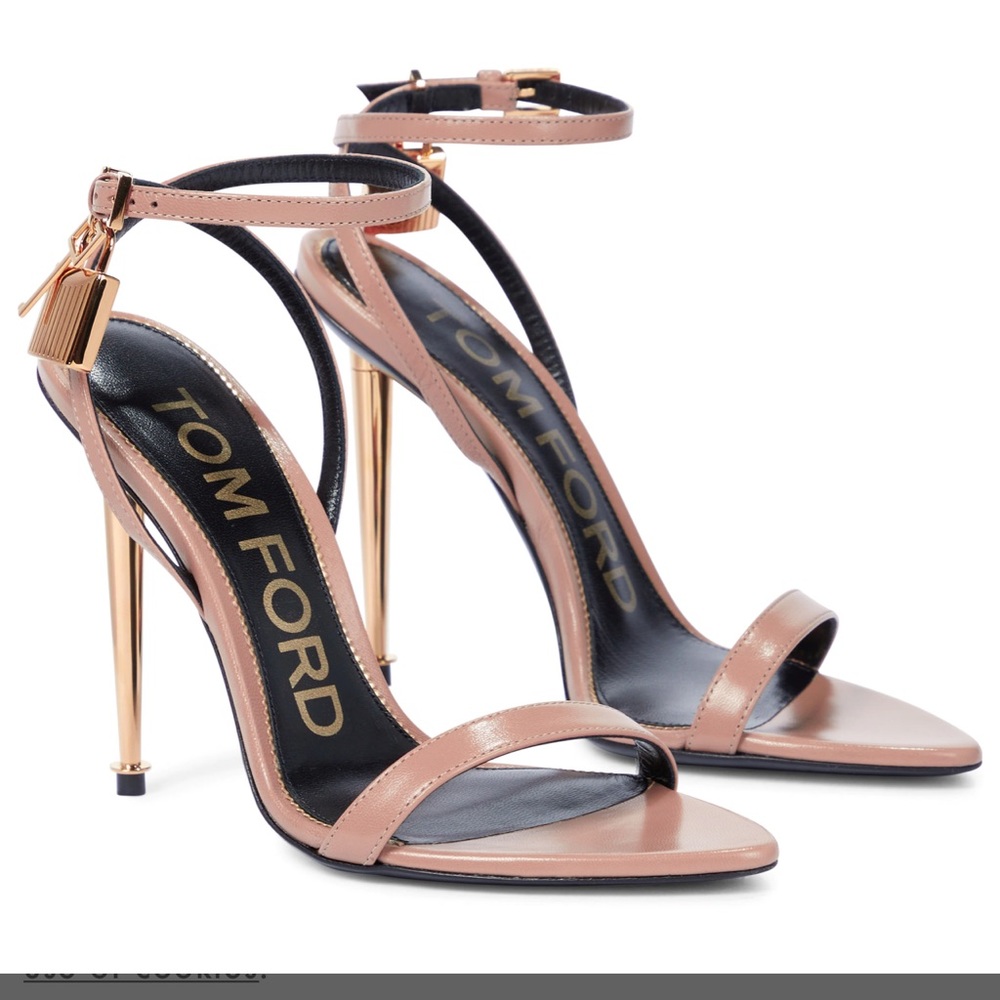 Tom Ford Padlock Leather Sandle